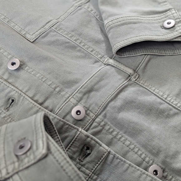 J. Jill Olive Green Utility Jacket - Picture 3 of 6